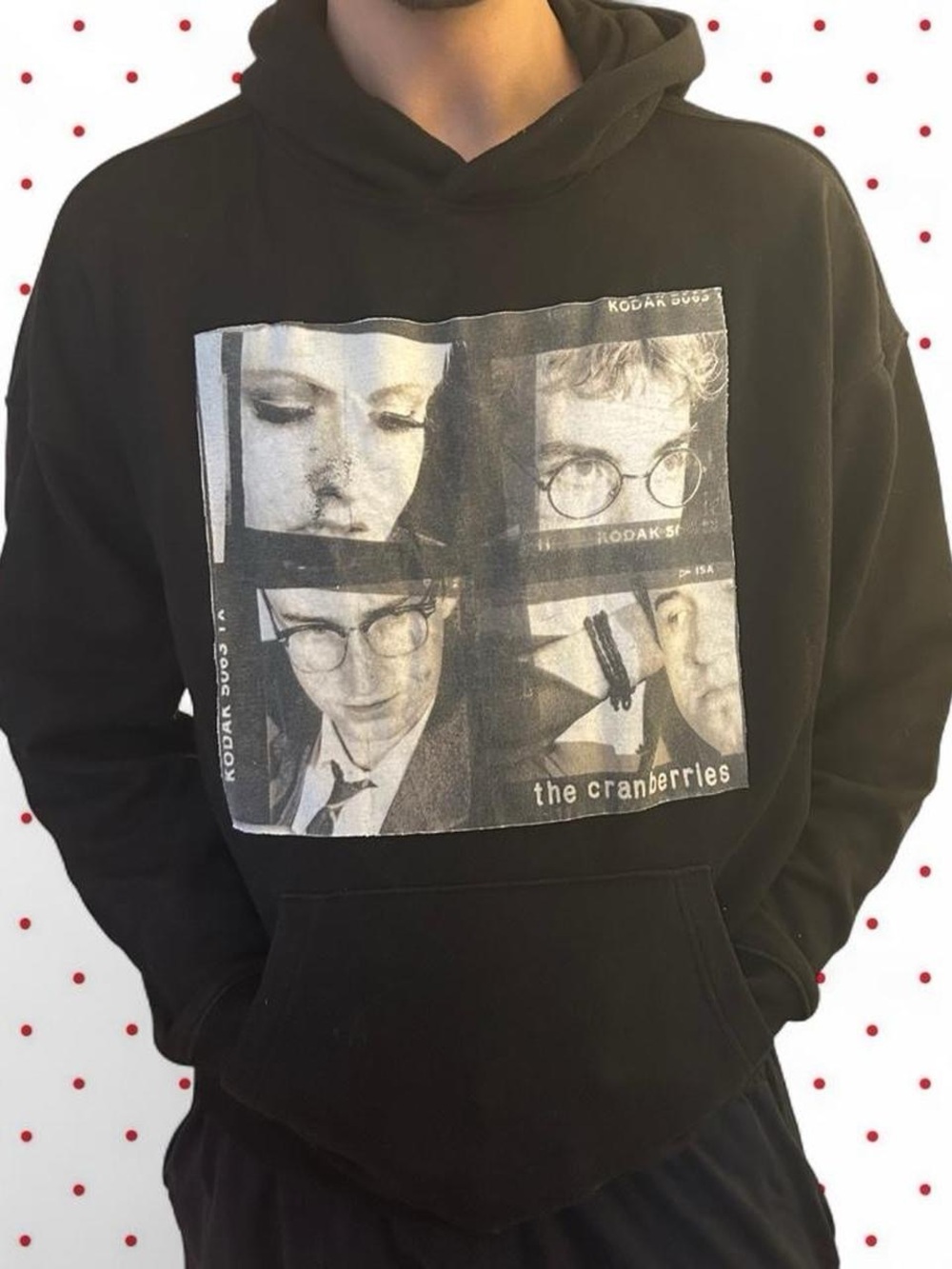 The Cranberries Black Graphic Hoodie
